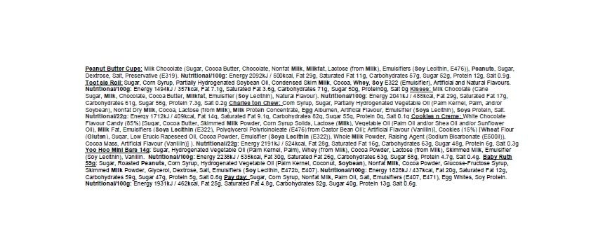 American Chocolate Gift Box Reeses Hersheys Sweets USA Candy Sweet