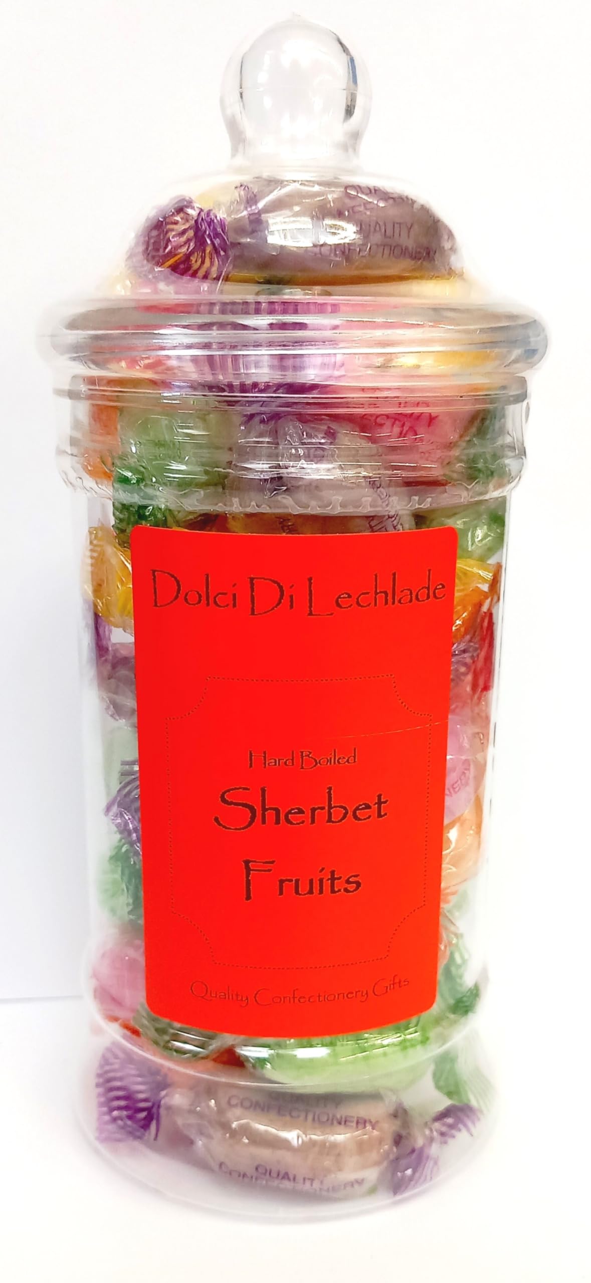 Retro Sweets Gift Jar By Dolci Di Lechlade Sweet Shop - Classic Sweet, Traditional Christmas Santa Stocking Filler Present Candy Advent