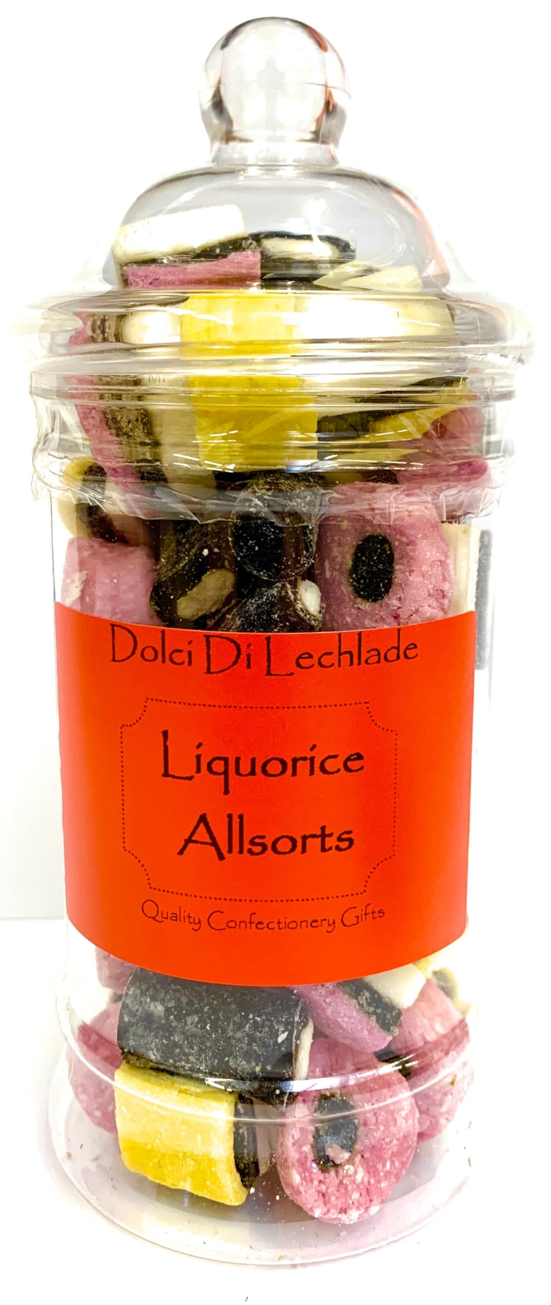 Retro Sweets Gift Jar By Dolci Di Lechlade Sweet Shop - Classic Sweet, Traditional Christmas Santa Stocking Filler Present Candy Advent