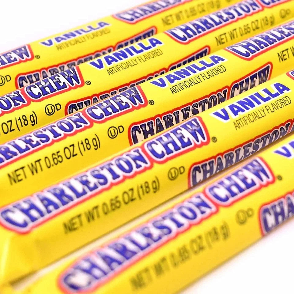 Charleston Chew Vanilla 18g or 9g YOU CHOOSE QUANTITY AMerican sweets chocolate