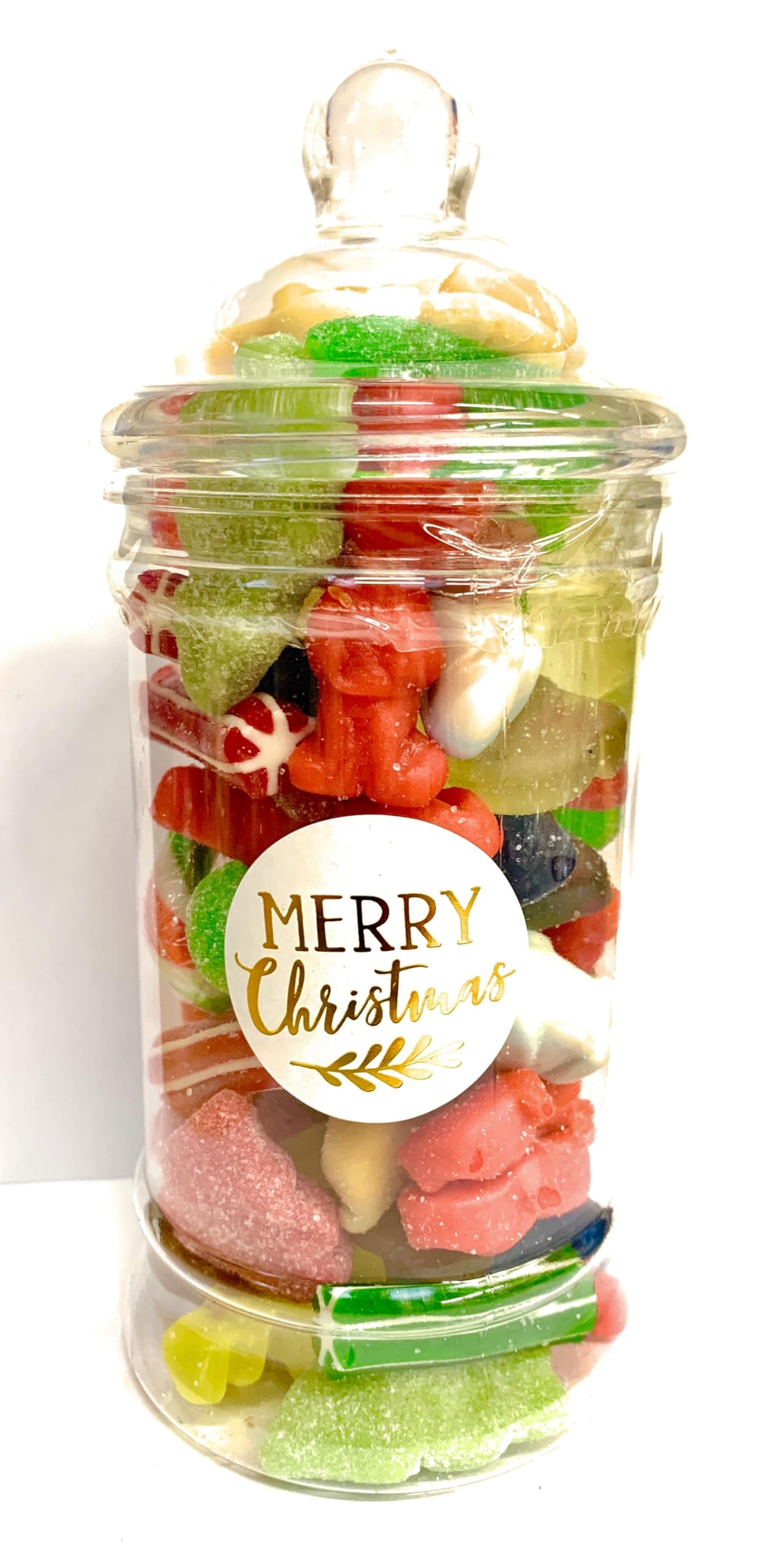 Retro Sweets Gift Jar By Dolci Di Lechlade Sweet Shop - Classic Sweet, Traditional Christmas Santa Stocking Filler Present Candy Advent