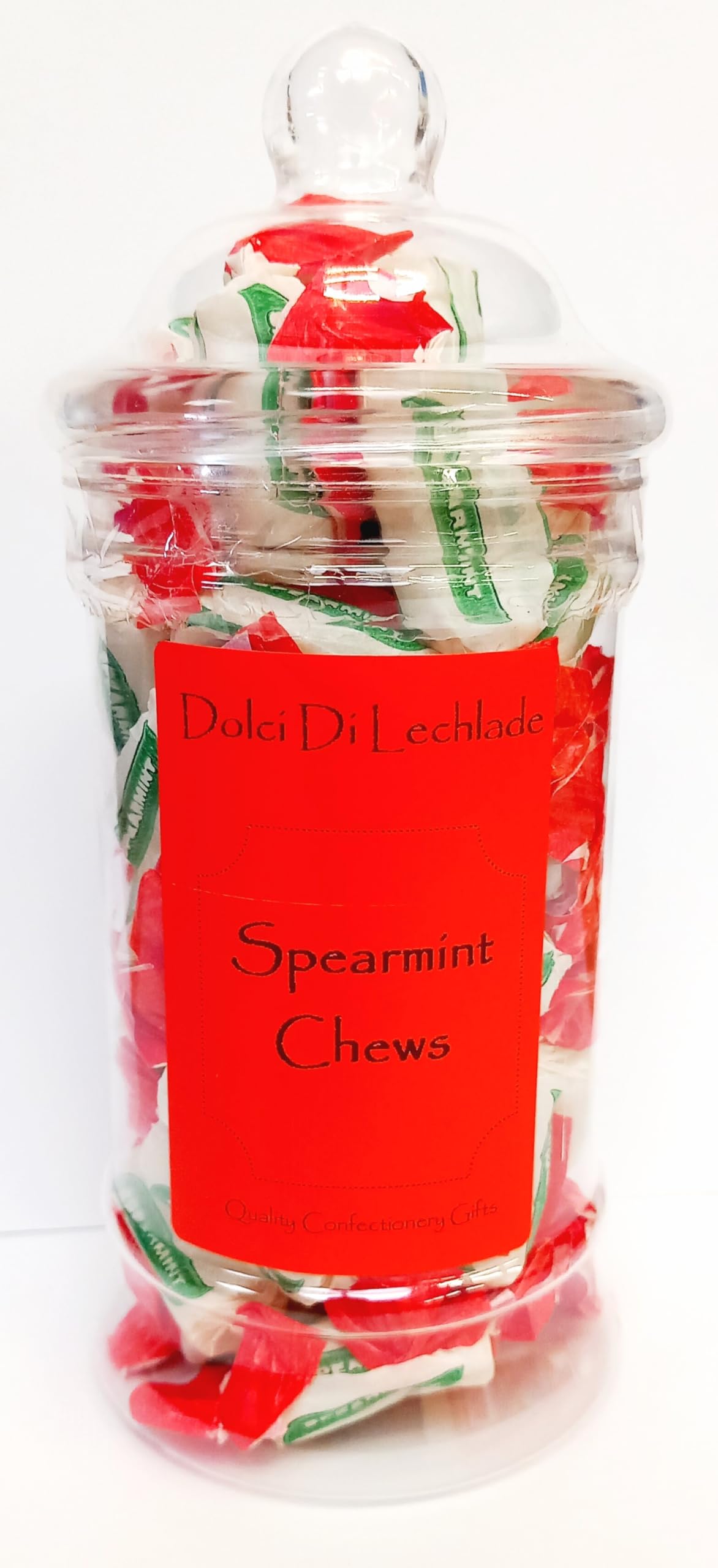 Retro Sweets Gift Jar By Dolci Di Lechlade Sweet Shop - Classic Sweet, Traditional Christmas Santa Stocking Filler Present Candy Advent